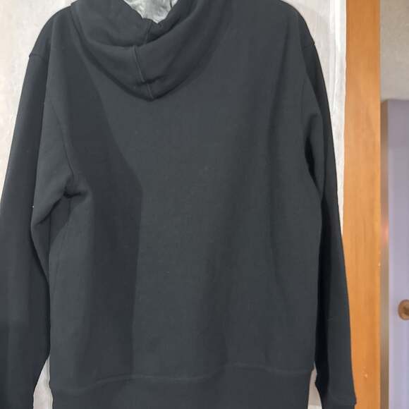 Champion Black Script Logo Powerblend Pullover Hoodie‎ - Picture 4 of 8